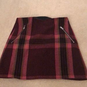 Gap plaid skirt